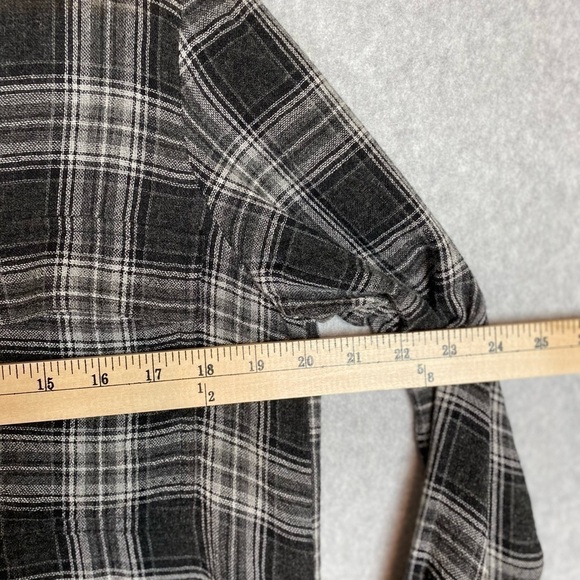 Madewell Womens Popover Top Black and White Size Sm - Picture 7 of 9